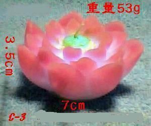 C-3真蠟燭加電子蠟燭