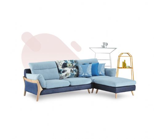 台灣製沙發3人座＋腳椅【嫁妝家具】