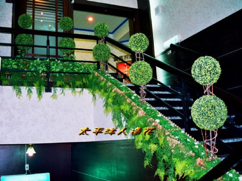 台南太平洋人造花~~人造綠化景觀造景設計