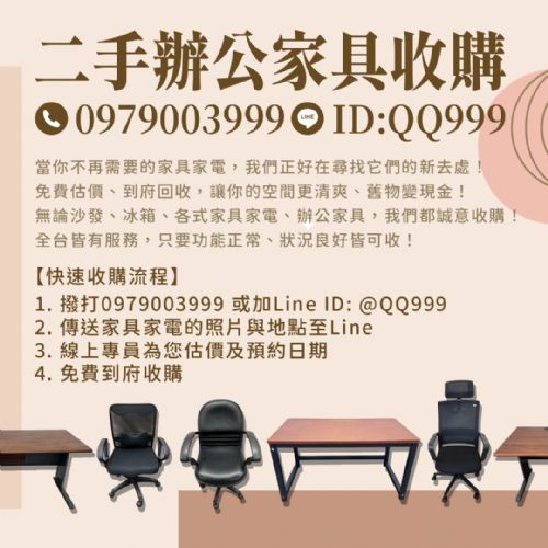 二手家具別急著丟 我們來幫你收！
